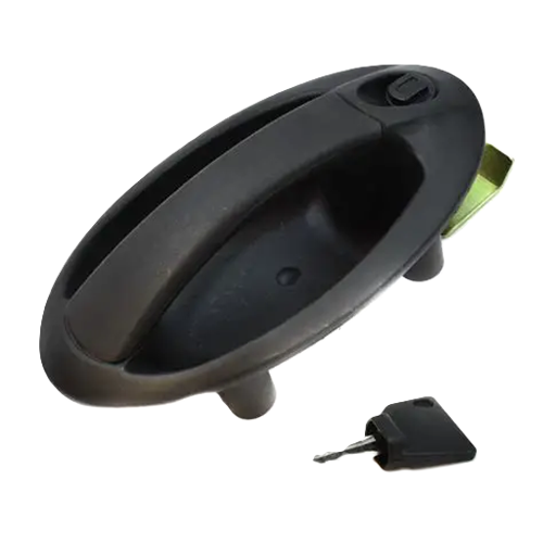 JCB DOOR HANDLE WITH KEY LH | 331 / 43118 3CX, 4CX / 332 / A3731