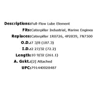 1R0756 - FUEL FILTER