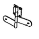 DOOR HINCH TOP - AT184651 - Yellow Metal SA